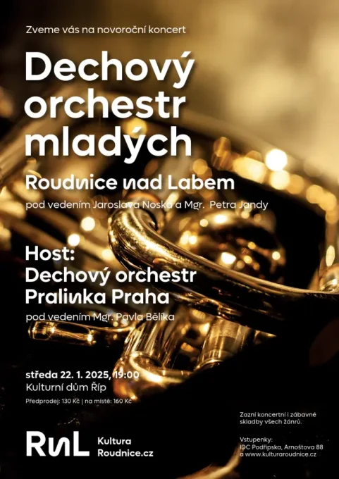 Novoroční koncert Dechového orchestru mladých