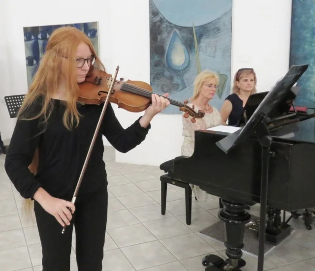 Hudební obor – koncert  Galerie 14.6. 2022